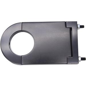1 pc SHLPDFM Powder coated Black Aluminum 4 1/2" Steering Column Drop 4.5" For 2" Columns SBC BBC 350 454