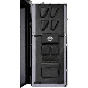 RAYMACE Gun Safe Door Panel Organizer 16.5W*47H, Adjustable Width to 22 inch, Pistols and Documents Storage Solution
