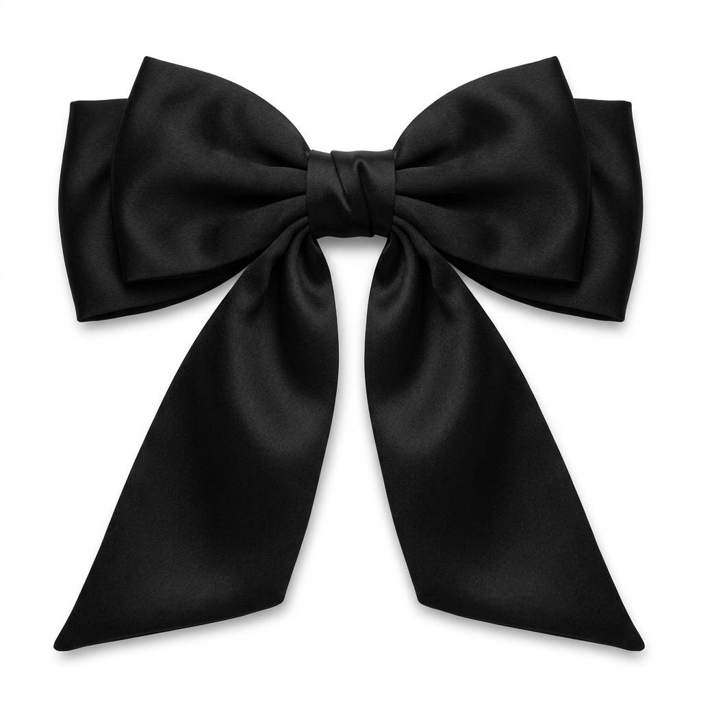 Large Satin Giant Big Bow Ribbon, 22x30inch, Black Big Giant Bow For Coquette Room Decor,Wedding Birthday Party Backdrop Wall Christmas Tree Decoration