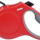 Fida Retractable Dog Leash, 16 ft Dog Walking Leash for Small Dogs up to 26lbs, Tangle Free, Red