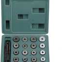 20pcs Universal Valve Seat Reamer Mini Motorcycle Valve Repair Displacement Cutters Valve Tool Set Carbide Valve Grinding Wheel Valve Seat Cutter Reamer Head Safety and Efficiently Counterbores