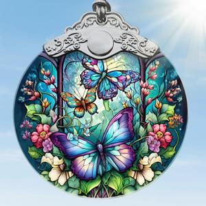 Butterfly Christmas Ornament for Tree, Holiday Decor, Gifts for Butterfly Lovers