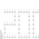 DGSL Tile Leveling System 1/16", 2000 Pcs Tile Spacers, Tile Spacers Leveling System for Professional Ceramic Tile and Stone Installation, Effortless DIY Install, Precision Gap Control