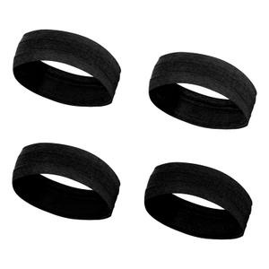 Sports Headband Decorative Hair Ties Hair Band Basketball Headband Head Band Workout Headband Elastic 4 Pack