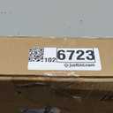 No Pawblems Free Standing Dog Gate with Door, 36'' Tall Foldable Dog Fence for Indoor & Outdoor, Up to 78 Inch Extra Wide Puppy Gate for Stairs, Hallways, Doorways, Deck, Yard (Black, 3 Panels)