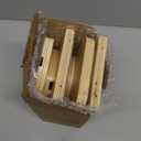 INICIO Cat Wall Stairs, Natural Wood - Set of 3 Wall Steps for Cats to Climb with Fixtures, 8.7"x4.7" - Floating Steps for Climbing or Playing - for Kittens and Adult Cats