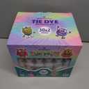 30 Colors Tie Dye Kit, Tie Dye Set for Kids, Pre-Filled Tye Dye Bottles, Non Toxic Permanent Fabric Dye Art Set, Easy DIY Fabric Art - Create Fun (30 Colors)