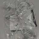 WHOLEV Silver Christmas Tree Toppers8-Inch Silver Tree Toppers Star Metal Design Glittered Tree-top Star, 15 LED Lights Topper for Christmas Tree Home Decor Gift Holiday Winter Party