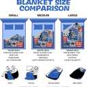 Football Blanket Football Gifts for Boys 8-12 Men Adults,Unique Sports Theme Stuff PlushThrow Blanket Gifts for Bedroom Living Room Sofa Couch Decor 60"x50"