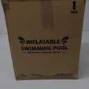 Home Family Big Sized Pool for Children 120.1 in x 72.8 in x 25.6 in (Electric Pump Included) Garden Backyard Outdoor Inflatable Swimming Pool for Kids.