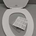 Bemis 170 Durable Plastic Toilet Seat, Elongated, White
