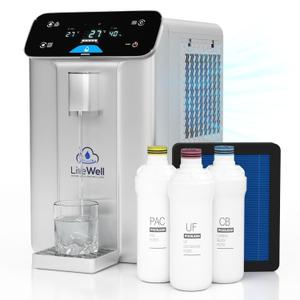 2025 Improved Atmospheric Water Generator for Drinking Water S20, 4-Stage Purification 10L, Countertop Atmospheric Water Filter with UV Filtration, Countertop Drinking Water Filter System for Office