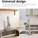 Sink Hole Cover, Escutcheon Plate Stainless Steel Deck Plate for 1 or 3 Hole Bathroom or Kitchen Sink Faucet Mixer Tap 10" Brushed Nickel