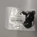 Tesla Model 3 Y S X Smart Key Fob Case Suede Leather Black Anti Drop Scratch Resistant Comfortable Touch Keychain Cover Protector Accessory (Black, Model 3/Y/S)