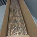 ZNCMRR Reed Fencing Rolls Fencing 4ft High Roll Reed Screen for Balcony Patio Garden Backyard 4FT X 16.4FT Privacy FenceBrown