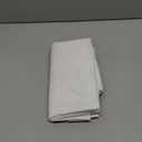 ALYVIA SPRING Extra Long Fabric Shower Curtain Liner Waterproof - 72" x 84", Soft & Lightweight XL Shower Curtain with Magnets, Machine Washable - 72x84, White