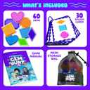 Dan&Darci Pool Gem Hunt Diving Game for Kids - Pools Toys for Kid Ages 6 7 8 9 10 11 12 Year Old - Water Games Swimming Dive Toy - Gifts for Girls, Boy Ages 6-8, 8-12, Summer Fun