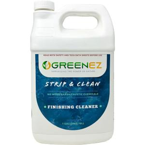 Cleaner | Heavy-Duty Stripper Residue & Grease Remover for Wood | Concentrated Kitchen Degreaser & Stain Remover | Prepares Surfaces for New Finishes - 1 Gallon