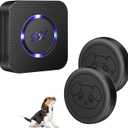 EverNary Dog Door Bell, Wireless Doggie Doorbells for Potty Training, Door Bell for Dogs to Go Outside, Dog Bells to with 1 Receiver and 2 Waterproof Transmitters (Black)