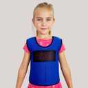 Weighted Vest for Kids with Sensory Needs(Small, Ages 2-4) - Compression Vest for Children with Autism, SDP, ADHD, ADD, Sensory Overload - Kids Weighted Vest Includes 2lbs Adjustable Weights