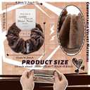 12 Pcs Christian Gift for Women Hair Scrunchies with Bible Verse Cards Church Gift Ponytail Scrunchies Velvet Elastics for Women Church Religious Christian