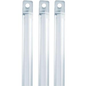 GMA Group 3 Pack Clear Replacement Blind Tilt Wand - 24" Long for Horizontal - Vertical and Mini Blinds - Universal Built in Closed Tip - No Hook Included - Not Suitable for Curtians