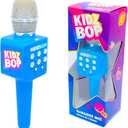 Move2Play, Kidz Bop Karaoke Microphone | The Hit Music Brand for Kids | Toy for Girls & Boys Ages 2, 3, 4, 5, 6, 7, 8+ Years Old | Gift & Birthday Present (Blue)