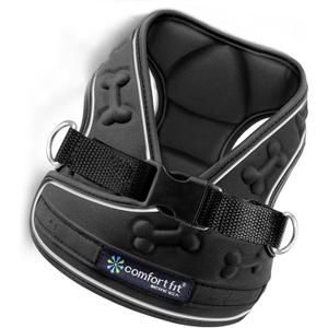 Comfort Fit Step-in Dog Harness for Small Medium Dogs  XS Black  No Pull, Soft Padded, Reflective Vest  Escape Proof Adjustable Puppy Harness for Walking, Training, Service & Everyday Use (XS (Chest 12"-14")) Comfort Fit Step-in Dog Harness for Small Medium Dogs  XS Black  No Pull, Soft Padded, Reflective Vest  Escape Proof Adjustable Puppy Harness for Walking, Training, Service & Everyday Use (XS (Chest 12"-14"))