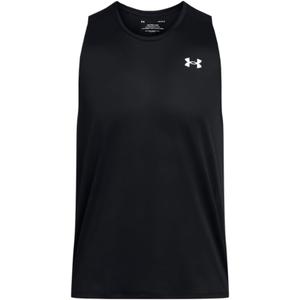 Under Armour Men's Tech Tank Top (Medium, (001) Black / / White)