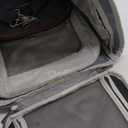 Mr. Peanut's Big Apple XL Double Expandable Pet Carrier (Platinum Gray)