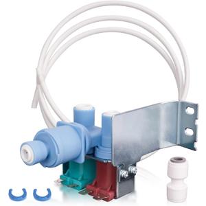 W10179146, WPW10179146, MV708, IMV708 Water Inlet Valve for whirlpool, kenmore, maytag, amana, kitchen aid and ikea Refrigerator(not all models), Replacement W10155357 2186486 2205762