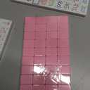 Arrowbash 160 Pcs Mini Mahjong Tiles Set 1.2 Inch Tiles American Mahjong Game with 8 Different Patterns Mah Jong Block Set for Mahjongs Lovers