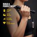 4 x Boldfit Skipping Rope for Men and Women Jumping Rope With Adjustable Height Speed Skipping Rope for Exercise, Gym, Sports Fitness Adjustable Jump Rope-Pencil