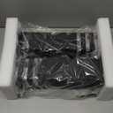 2Pack Motion Sensor Outdoor Floor Lamps Pathway Lights Dusk to Dawn Exterior Pillar Lamps Black Aluminum Poles Lights for Outside, Modern Landscape Path Lamp for Patio, Yard, Garden, Pathway, Driveway