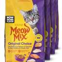 Meow Mix Original Choice Dry Cat Food, 3.15 Pound (Pack of 4) (EXP 10/31/27)