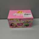 Einailvk Fabric Flower Bouquets Toys, DIY Flower Making Kit for Kids 3 4 5 6 7 8 9 10 11 12 Year Old Girl Birthday Christmas Gift, Art and Crafts Kit Toys for Girls 3-12 Year Old (Pink)