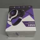 Wireless Gaming Headset for PS5, PC, PS4, 2.4G/Bluetooth Gaming Headphones with Noise Canceling Microphone, USB and Type-C Connector, 7.1 Surround Sound, RGB Lighting, 60H Battery