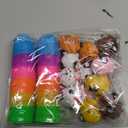 JIALWEN 12 Pack Easter Eggs Filled with Animal Pull Back Toy Cars, Easter Basket Stuffers Surprise Easter Gifts Hunt Theme Party Favors Classroom Prize Supplies