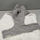 Dog Winter Coat - Windproof Fleece Warm Thick Dog Jacket Clothes for Cold Weather - Pet Vest Coat Outfits for Small Medium Large Dogs - Indoor & Outdoor Use (XXL) (Grey)