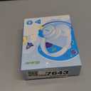 iClever BTH22 Kids Bluetooth Headphones, 60H Play Time, 74/85 dBA Safe Volume, Bluetooth 5.4, USB C, Over Ear Kids Headphones Wireless with Mic AUX Cord for iPad/Tablet/Travel, Blossom Pink