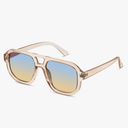 livho Trendy Polarized Square Aviator Sunglasses Women Men Square Eyewear Frame, Retro Sun Glasses for Women Men 2025 Shades