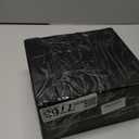 Icesip 20oz Ribbed Glass Cups with Lids and Straws Iced Coffee Glass Tumbler Drinking Glasses Set of 2 for Tea Juice Soda Smoothie(Ribbed A*2 with Lid)