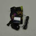 Halloween Lighted Garden Flag for Outside, Witch Feet Shape Flag Yard Decor, 8 Modes 12x18 Double Sided Cauldron Eyeball Black Cat Outdoor Hlloween Decorations for Home Porch