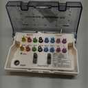 Dental Implant Torque Wrench Set Universal Prosthetic Kit Dental Implant Kit with Torque Adjustable Ratchet Screwdrivers 16pcs, Fully Autoclavable,10-70Ncm, Secure/Disassemble Implant Restorations