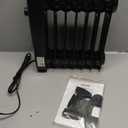 JASUN Oil Filled Radiator Heater, Adjustable Thermostat, Portable Space heater, Quiet Heater with Tip-over & Overheating Functions