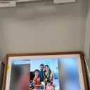 Digital Picture Frame, 15.6 Inch Frameo Digital Frame WiFi, 1920 * 1080 IPS FHD Touchscreen, 32GB, Tabletop&Wall-Mounted, Share Picture Video, Large Electric Photo Frame, Mom Gifts, Teak Woodgrain