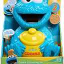Sesame Street Cookie's Counting Jar, 12-Pieces, 20+ Phrases and Sounds, Learning and Education, Kids Toys for Ages 2 Up by Just Play