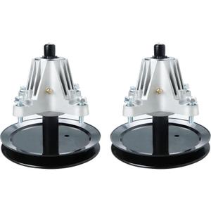 Youxmoto 918-04865 Spindle Assembly 918-04865A 618-04865A Fit for Cub Cadet/MTD/Troy-Bilt 46 inch LTX1046 LTX1045 Z-Force S 46 LT2000, 618-04636 618-04636A 918-04636 918-04636A, 2Pcs
