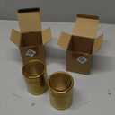 2PCS Sugar Shaker, Stainless Steel Powder Sugar Shaker Powder Sugar Duster Powdered Sugar Shaker Duster for Cinnamon Salt Pepper Gold