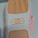 LongBay Slippers for Women Memory Foam Open Toe Slide Indoor House Shoes Slip On Bedroom Comfy Gift, US 11-12